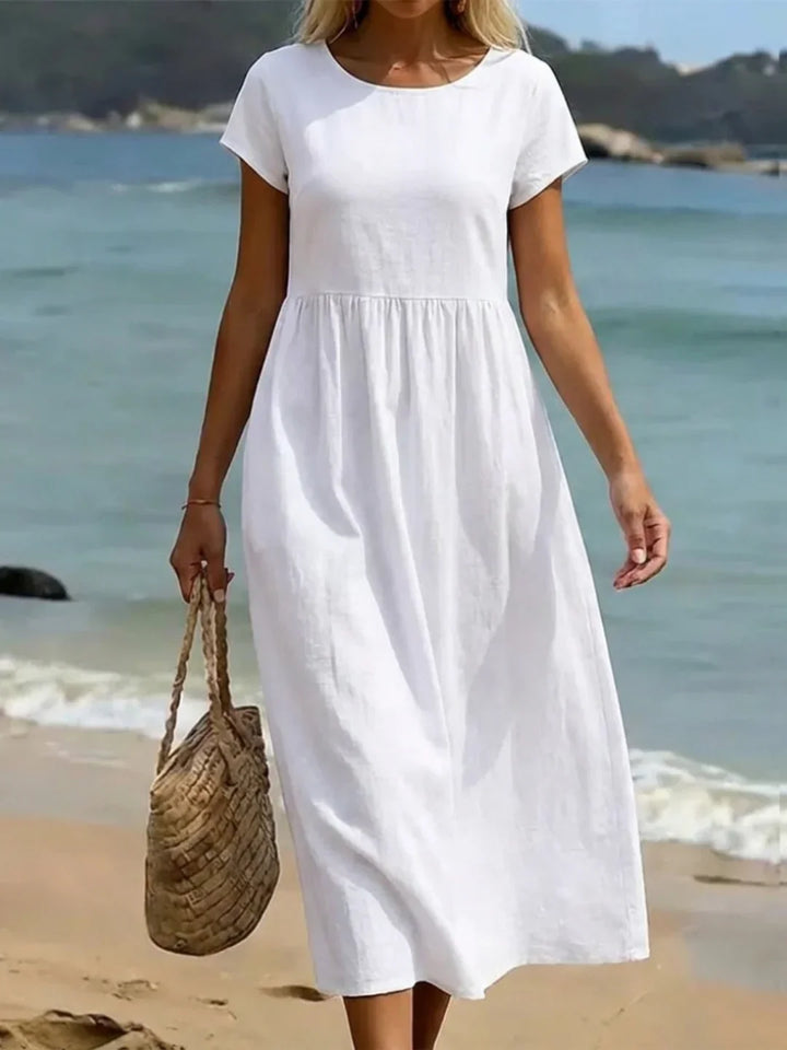 Gabriela™ | Robe midi fluide d'une élégance inétemporelle