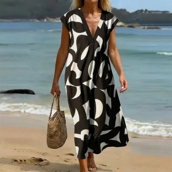 Valeria | Robe avec détails ajourés