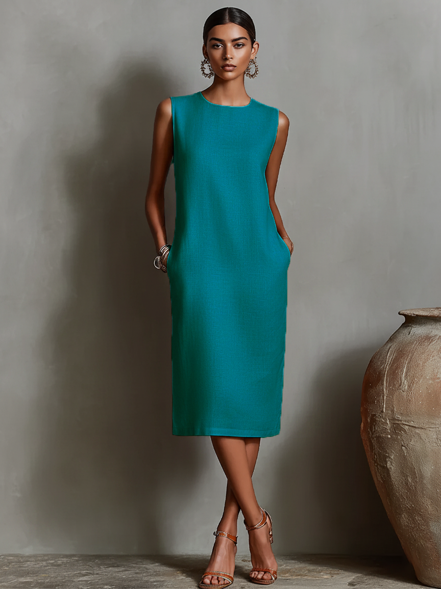Molly™ Robe Midi à Poches