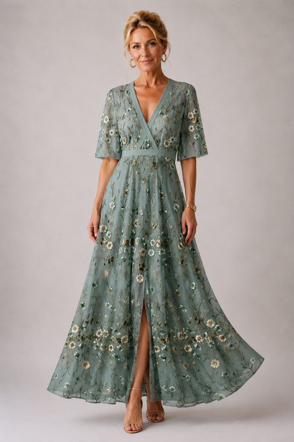Ysa - Robe chic à imprimé floral