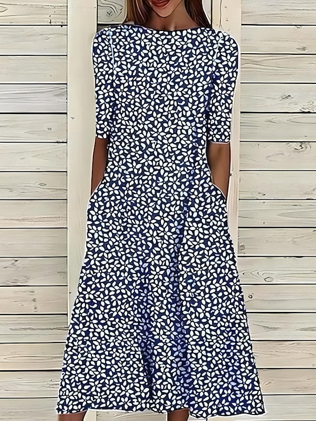 Annie | Robe Fleurie Esprit Bord de Mer